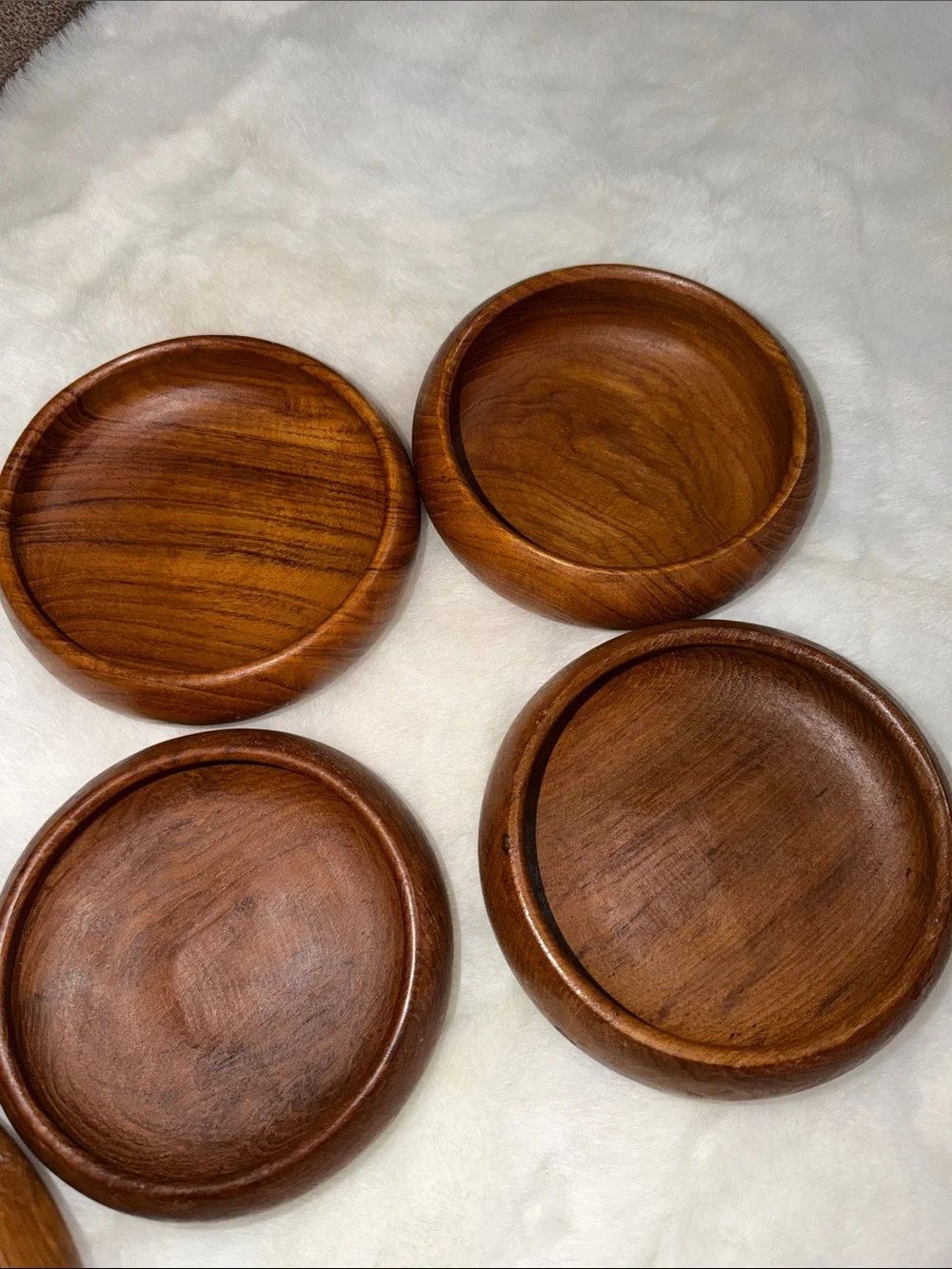 Teakwood salad bowl